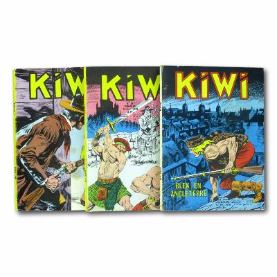 Collectif - Kiwi - Blek en Angleterre - Lot de 3 numéros 