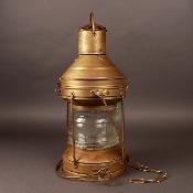 Ancienne lanterne marine DAVEY'S - Londres, Circa 1900