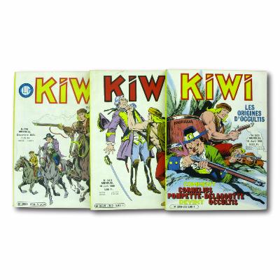 Collectif - Kiwi - Les origines d'Occultis -  Lot de 3 numéros 