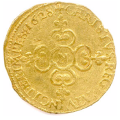 Royaume de France - Louis XIII (1610 - 1643) - Écu d'or