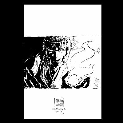 NATSUSAKA Shinichiro - "Kaï" - Dessin original