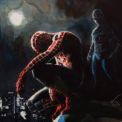 DE METTER - Spider-Man double - Dessin original