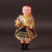 Petite poupée sans marque - circa 1950