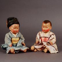 Petitcollin - Couple d'Asiatis - Circa 1930  