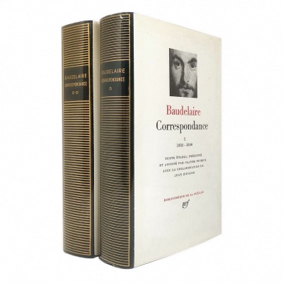 Charles BAUDELAIRE - "Correspondance" tomes 1 & 2 - Collection Bibliothèque de La Pléiade