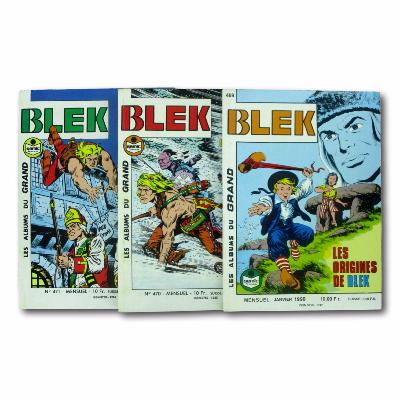 Collectif - Blek - Lot de 3 numéros "Les origines de Blek"