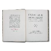 GIDE André - "Oedipe" et "Essai Sur Montaigne" - Éditions Originales 