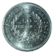 France - 50 francs Hercule - 1974 - Argent