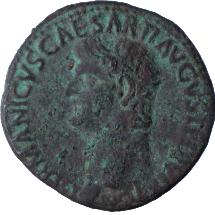 Antiquité romaine - Germanicus - As bronze