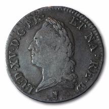 Royaume de France - Louis XV ( 1715 - 1774) - Écu argent