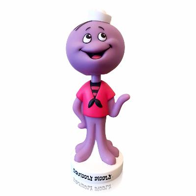 Wacky Wobbler - Squiddly Diddly - Bobble head