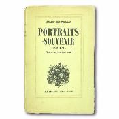 COCTEAU Jean - Portraits-souvenir 1900-1914