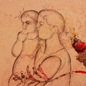 Sakti BURMAN - "Mother and Child" - 1976