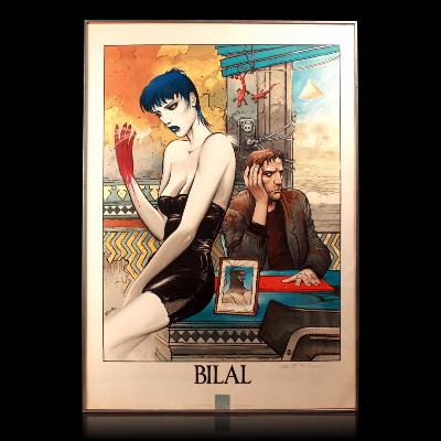 BILAL - La Femme Piège - Lithographie originale signée