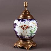 Vase en faïence à décor émaillé - Fin XIXème siècle
