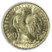 France - Troisième République - 20 francs or - 1907