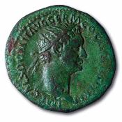 Antiquité romaine - Domitien (81 - 96) - Dupondius bronze