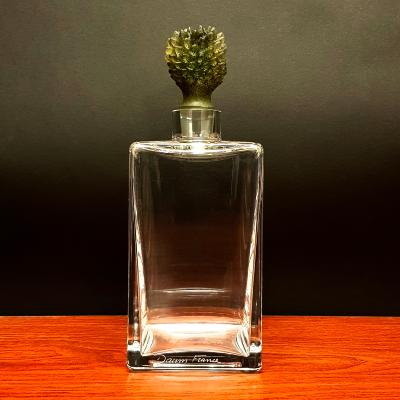 DAUM FRANCE & Mc CONNICO, carafe à whisky "cactus"