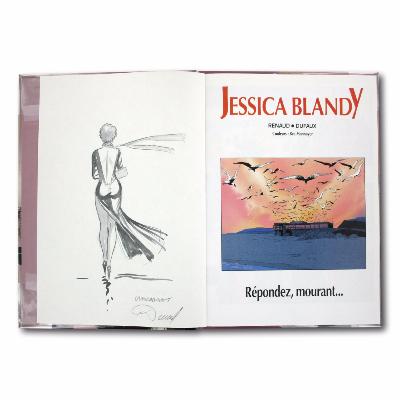 DUFAUX / RENAUD - Dédicace - Jessica Blandy - EO Tome 7