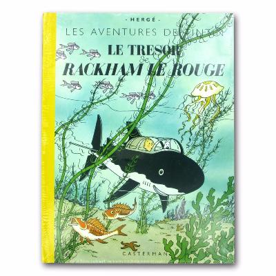 HERGÉ - Tintin - Le trésor de Rackham le Rouge - Fac-similé couleurs 