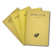 Lot de quatre livres Les Belles Lettres - ARISTOTE