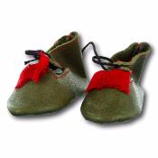 Chaussures anciennes de style pour poupée 