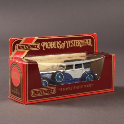 MATCHBOX MODELS OF YESTERDAY - Y4 1930 Duesenberg Model "J" 