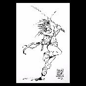 NATSUSAKA Shinichiro - "An" - Dessin original