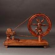 Ancien rouet de table - XIXème siècle
